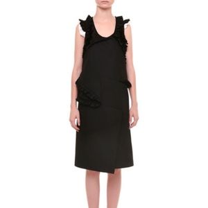 Jill Sander Radzimir Sleeveless Dress W/Ruffles